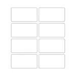 WL-171 address label template vector drawing